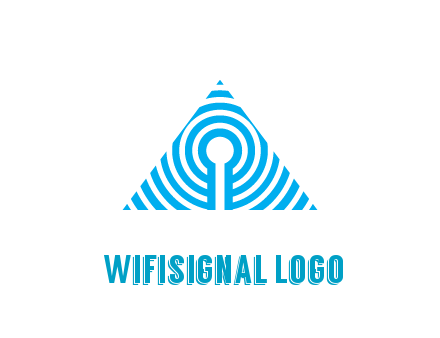 tower signals in triangle shape