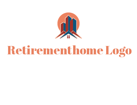 sun behind skyscraper and houses