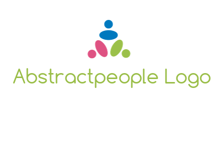 people icon rotating forming triangle