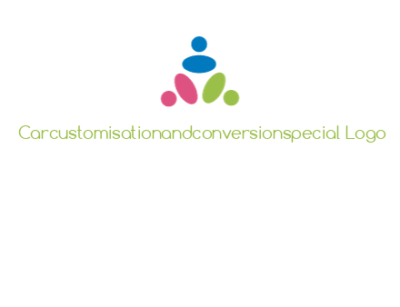 people icon rotating forming triangle