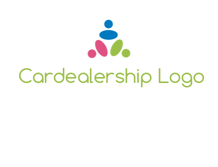 people icon rotating forming triangle