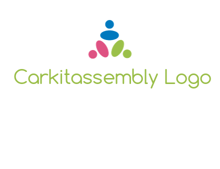 people icon rotating forming triangle