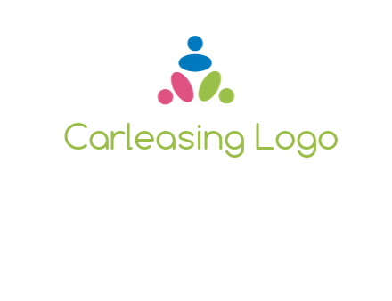 people icon rotating forming triangle