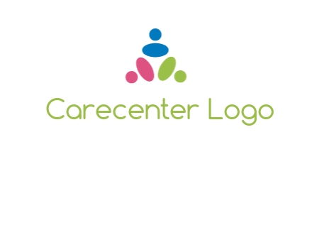 people icon rotating forming triangle