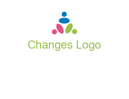 people icon rotating forming triangle