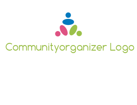 people icon rotating forming triangle
