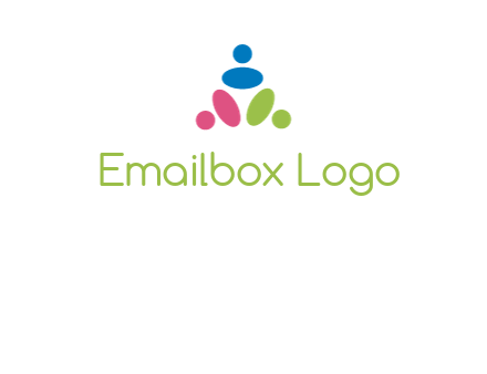 people icon rotating forming triangle