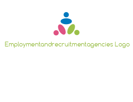 people icon rotating forming triangle