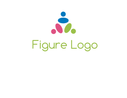 people icon rotating forming triangle