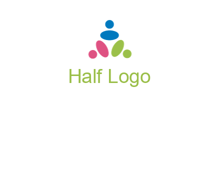 people icon rotating forming triangle