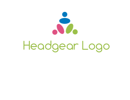people icon rotating forming triangle