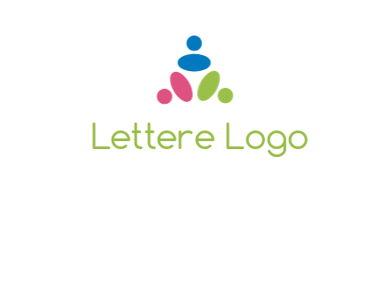 people icon rotating forming triangle