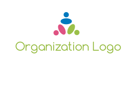 people icon rotating forming triangle