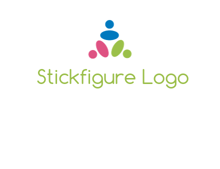 people icon rotating forming triangle