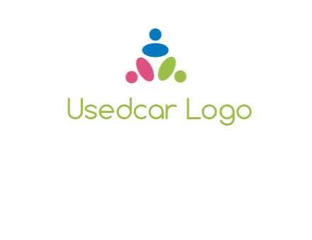 people icon rotating forming triangle