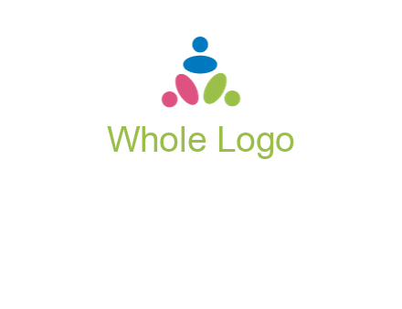 people icon rotating forming triangle