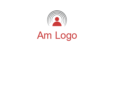 signals around people icon