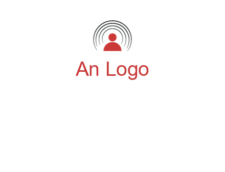 signals around people icon