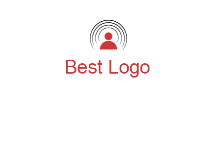 signals around people icon