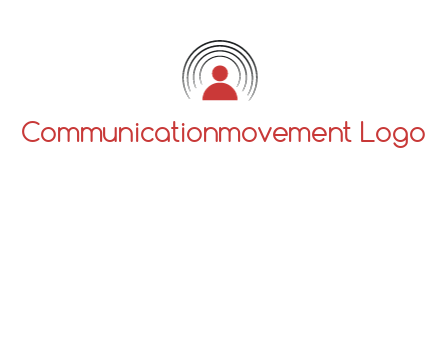 signals around people icon