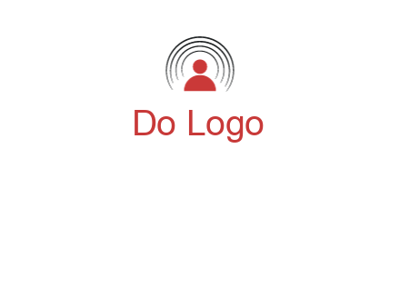 signals around people icon