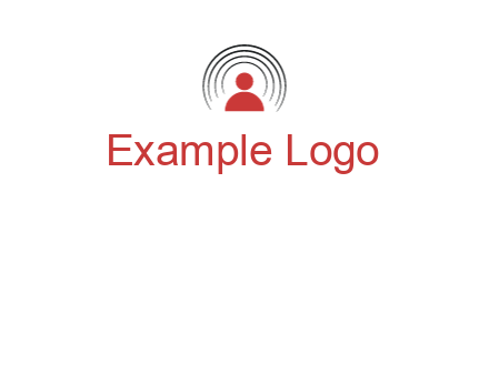 signals around people icon