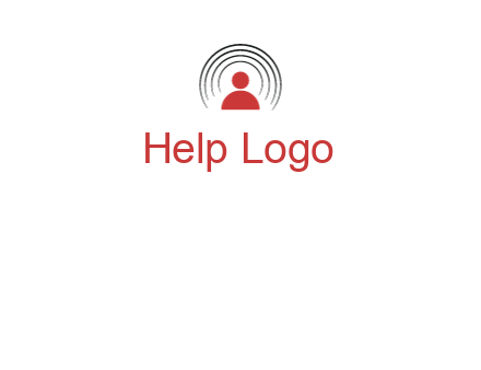 signals around people icon