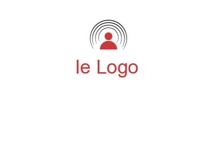signals around people icon