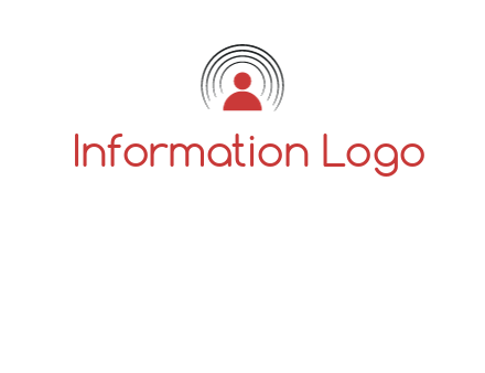 signals around people icon