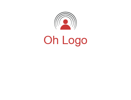 signals around people icon