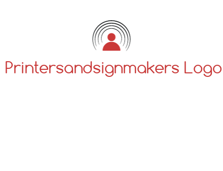 signals around people icon