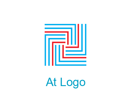 lines forming swastika pattern