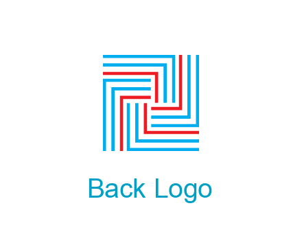 lines forming swastika pattern