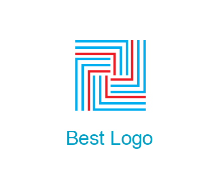 lines forming swastika pattern