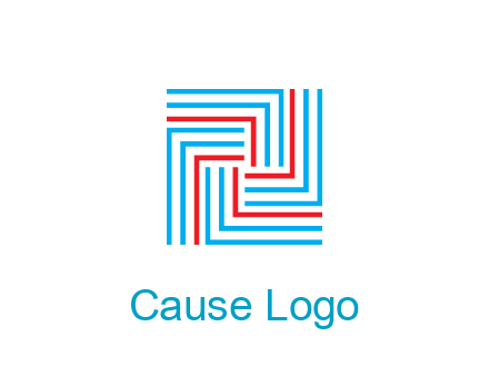 lines forming swastika pattern