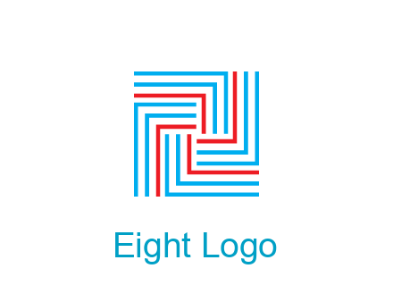 lines forming swastika pattern