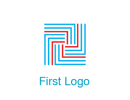 lines forming swastika pattern