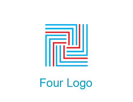 lines forming swastika pattern