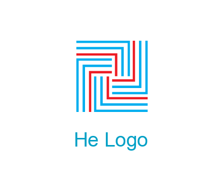 lines forming swastika pattern