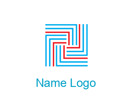 lines forming swastika pattern