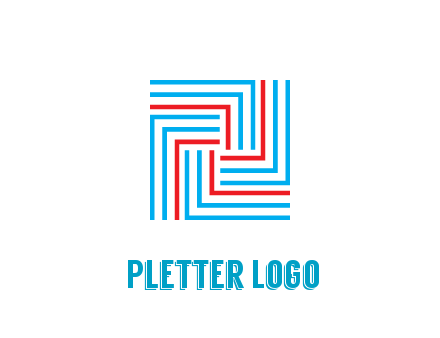 lines forming swastika pattern