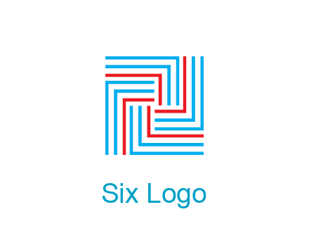 lines forming swastika pattern