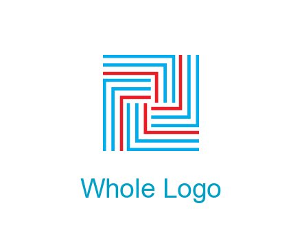 lines forming swastika pattern