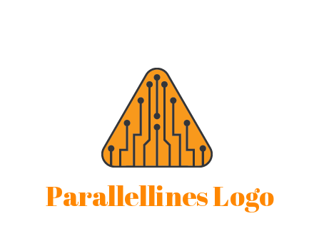 circuit lines in triangle