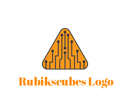 circuit lines in triangle