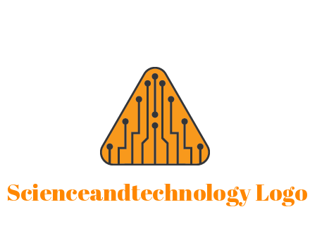 circuit lines in triangle