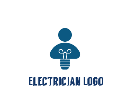 light bulb forming people icon