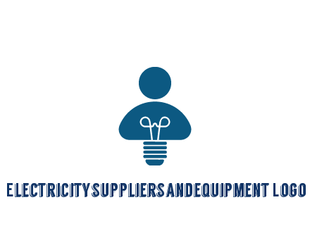 light bulb forming people icon