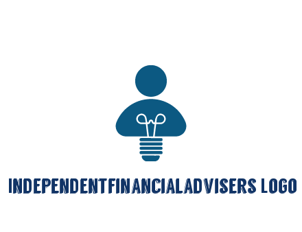 light bulb forming people icon