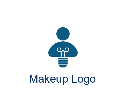 light bulb forming people icon